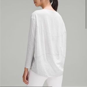 Back in action long sleeve turquoise